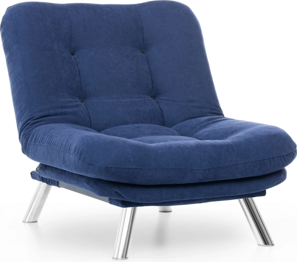 Karrige një vendëshe Atelier del Sofa, Misa Solo, ngjyrë blu e errët