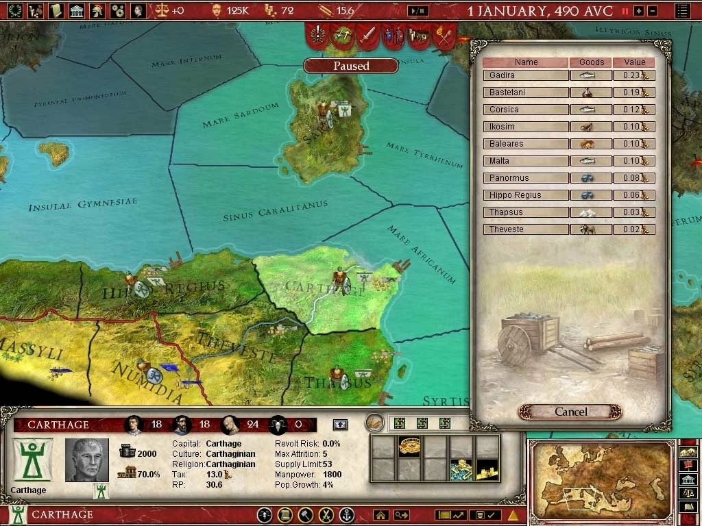 Europa Universalis: Rome Gold Edition EN Global