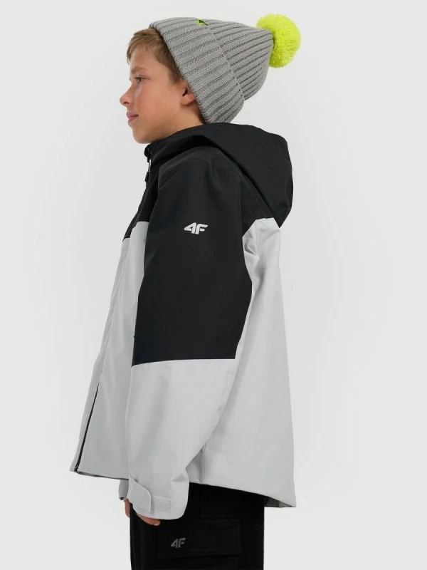 Jakne 3-në-1 për djem 4f, e zezë