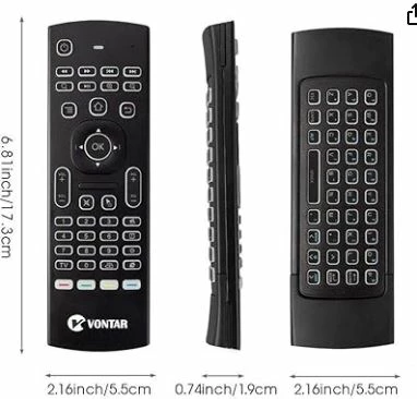 Telekomandë multifunksionale TMW Wireless, me tastierë