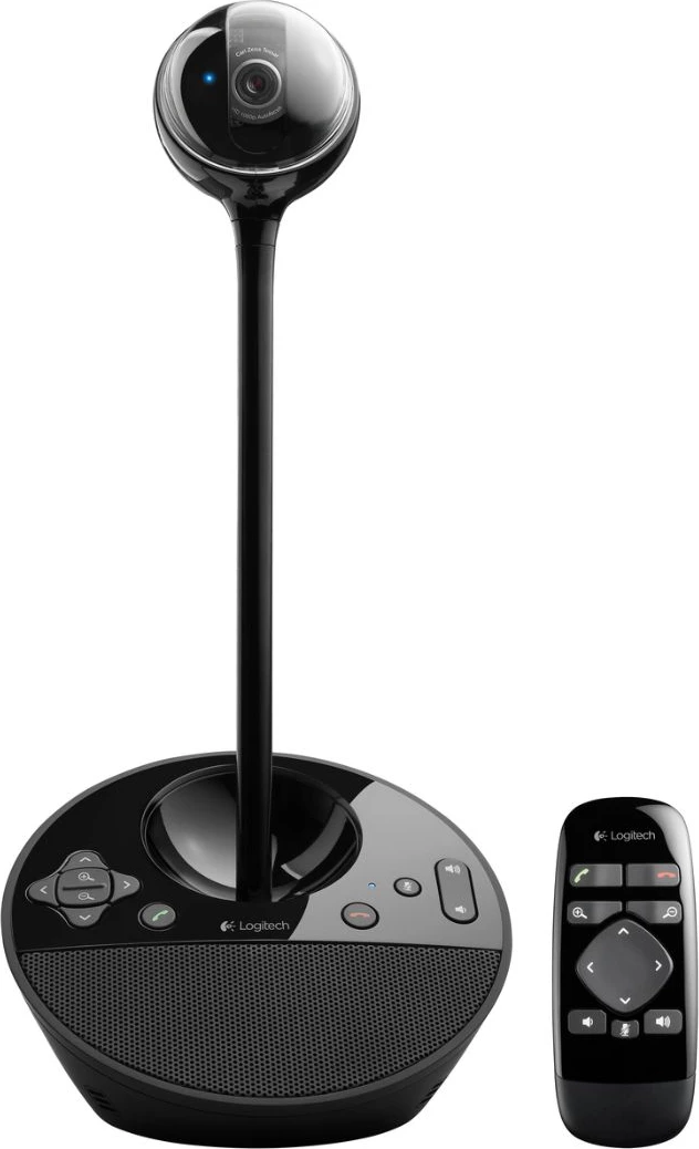 Webcam Logitech BCC950 (960-000867) 1080p me mikrofon të integruar, e zezë