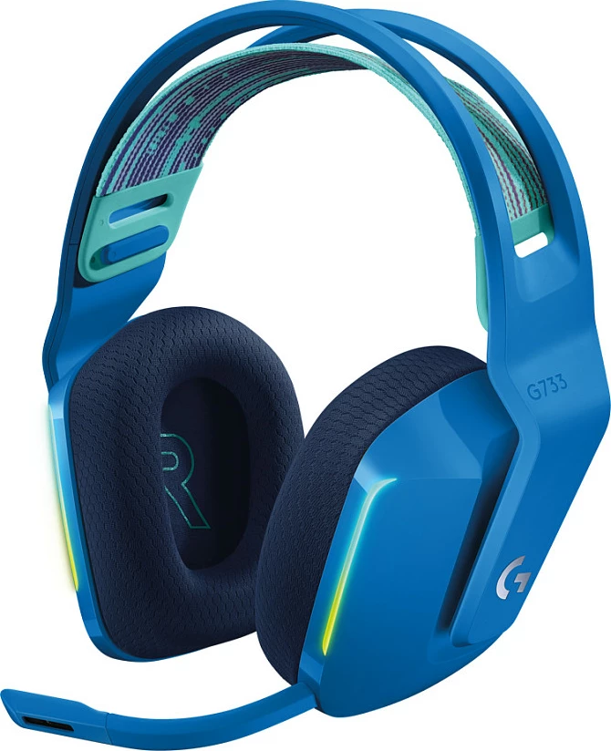 Kufje Logitech G733, pa tela, me ndriçim shumëngjyrësh