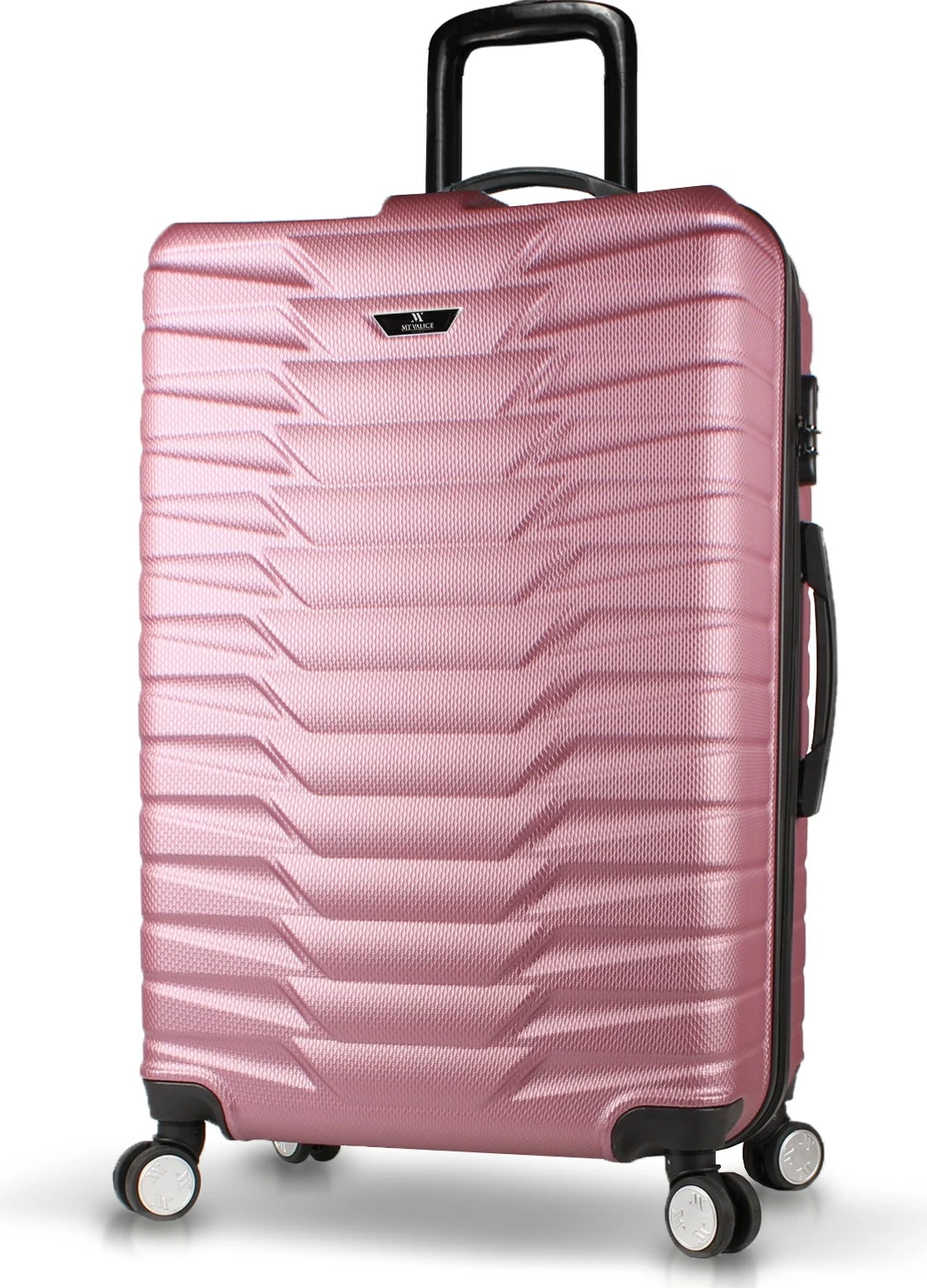 Valixhe udhëtimi, ngjyrë rozë e artë, Zoozie Bags, 6001