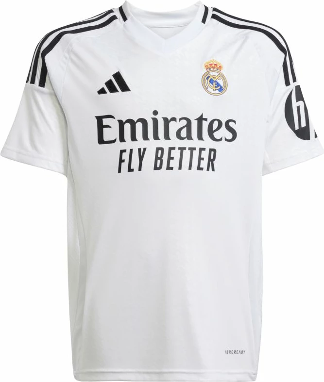 Fanellë fëmijësh adidas Real Madrid 24/25 Home, e bardhë