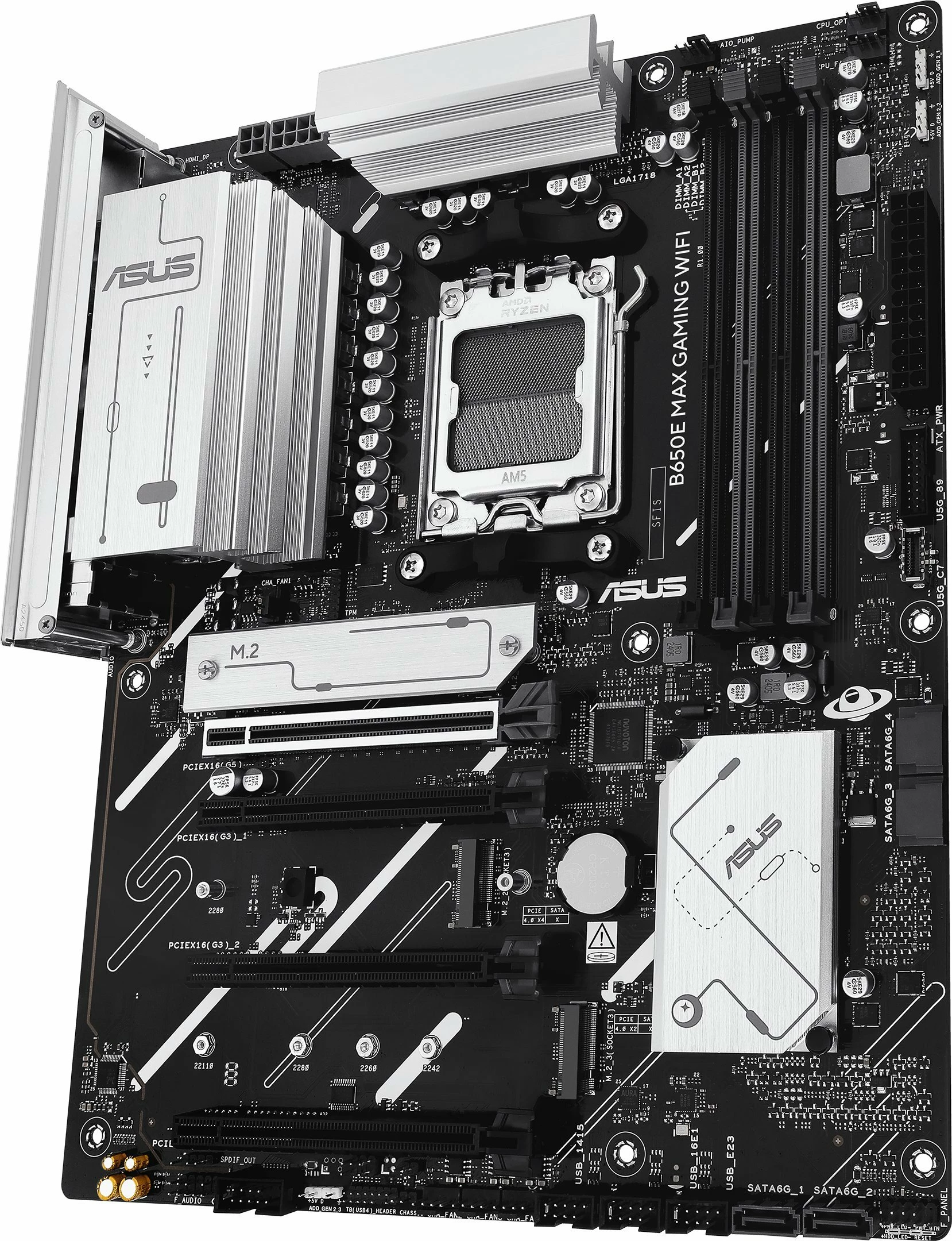 Pllakë amë Asus B650E MAX GAMING WIFI ATX DDR5 WiFi 6E