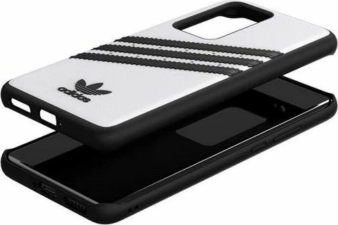 Mbështjellës Adidas Originals Moulded PU SS20 për Huawei P40, back cover, plastikë, zi/bardhë