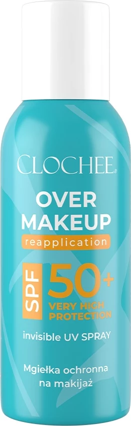 Spray mbrojtës për fytyrë Clochee Over Makeup Protective Spray SPF50+, 75ml, femra