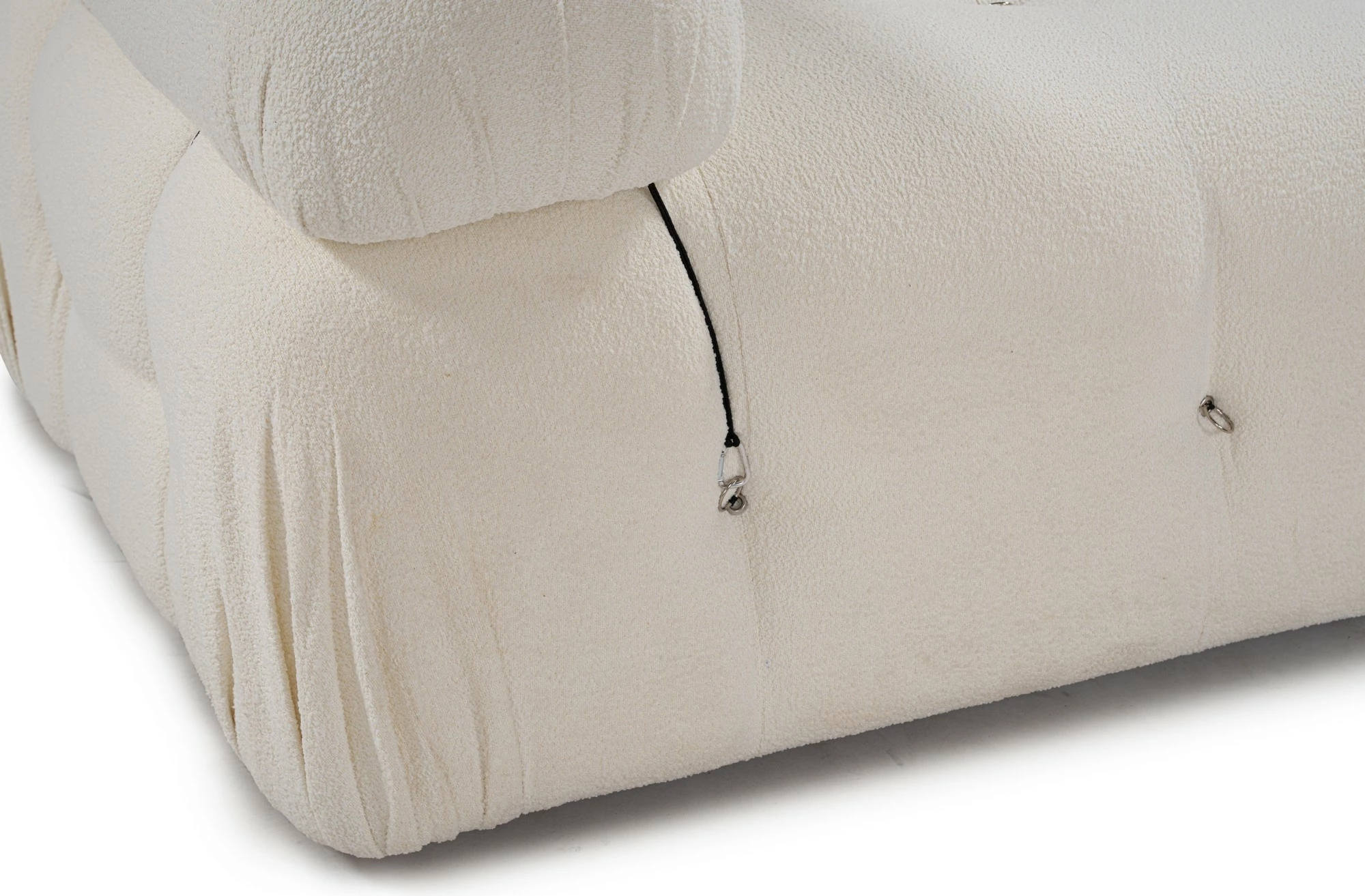 Divan dy ulëshe Atelier del Sofa, Bubble 2 Seater (L1-1R), krem