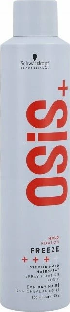 Llak flokësh Schwarzkopf Professional Osis+ Freeze Strong Hold 300 ml