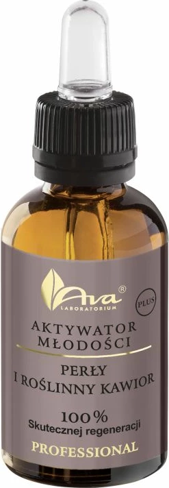 Serum për fytyrë Ava Laboratorium Youth Activator PLUS Pearls and Plant Caviar për femra, 30ml