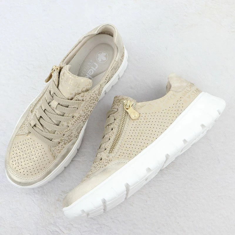 Atlete për femra Rieker, bezhë