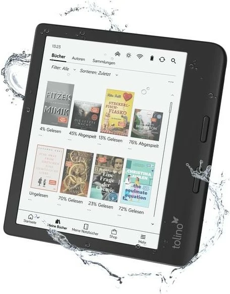 eBook reader Tolino 4016621130183, 7 inch, 32GB, E Ink Kaleido, i zi