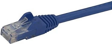 Kabllo Ethernet StarTech N6PATC3MBL, Cat6, 3m, Gigabit, PoE, Blu
