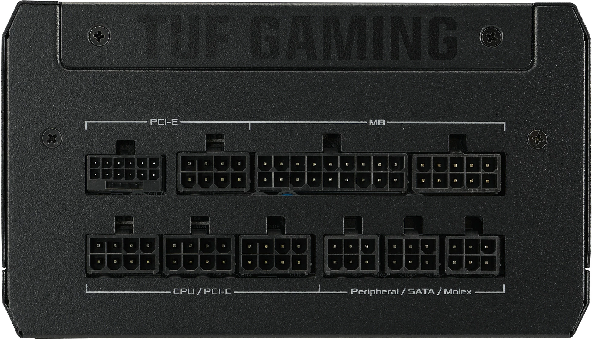 Kasë energjie ASUS TUF Gaming 1000W, 80 PLUS Gold, plotësisht modulare, e zezë