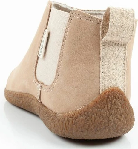 Çizme të shkurta femra Keeza, bezhë