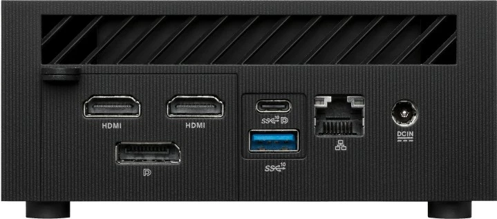 Mini PC ASUS ExpertCenter PN64-S7018MDE1, Intel Core i7, 16 GB RAM, 512 GB SSD, ECO Black