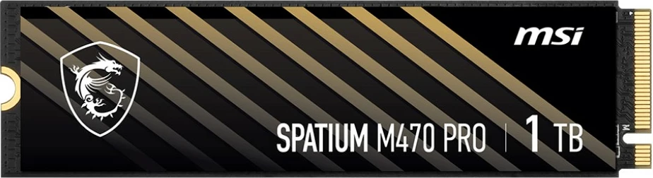 SSD MSI SPATIUM M470 PRO, 1TB, M.2 2280, PCIe 4.0, Zi/Ari