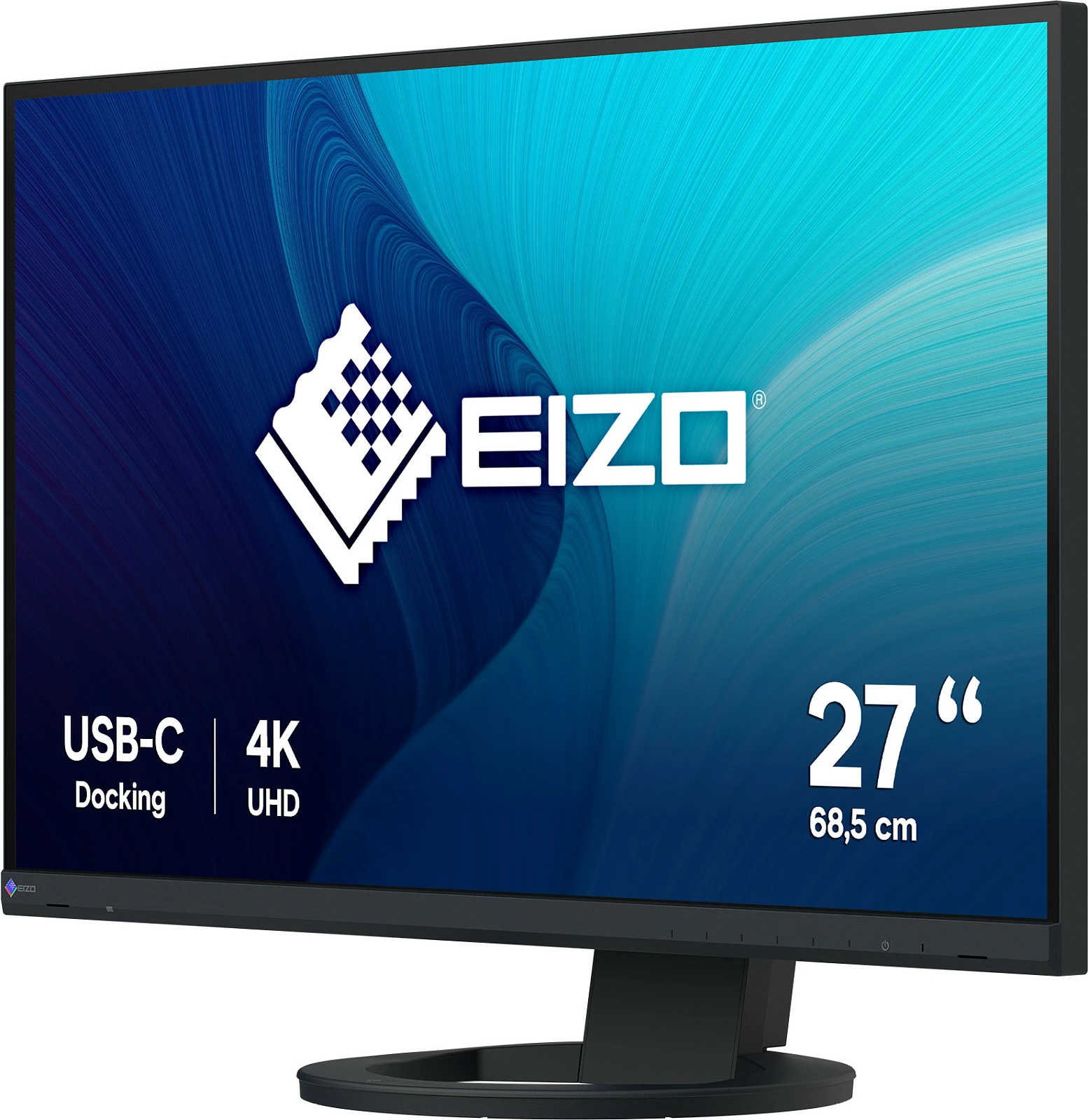 Monitor EIZO FlexScan EV2740S, 27", 4K UHD, USB-C docking, i zi