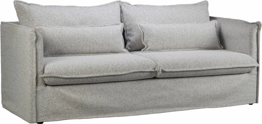 Kauç 3 vendësh, ngjyrë gri e çelët, PROUD, 210x90x90