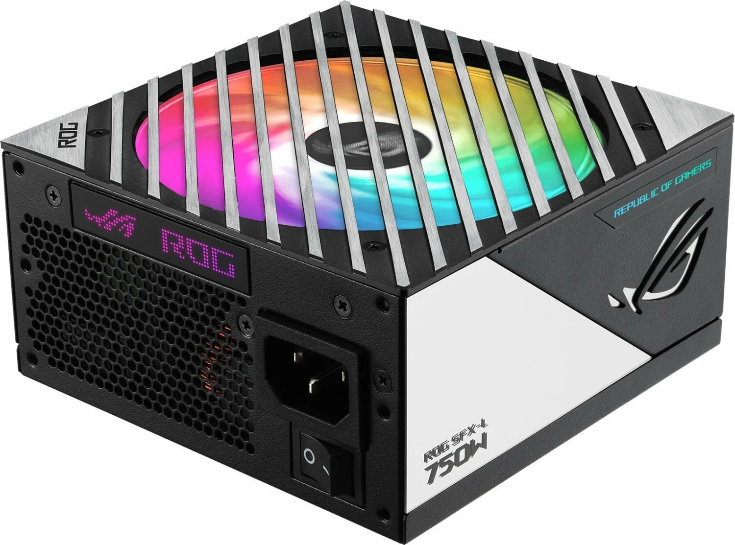 Furnizues rryme Asus ROG Loki Platinum 750W SFX-L ATX 3.0, 80 Plus Platinum, full modular, 90YE00N4-B0NA00, e zezë
