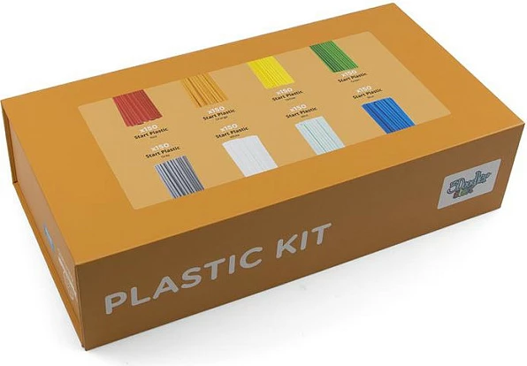 Fije plastike për stilolaps 3D 3Doodler Start EDU, 1200 copë, shumëngjyrëshe