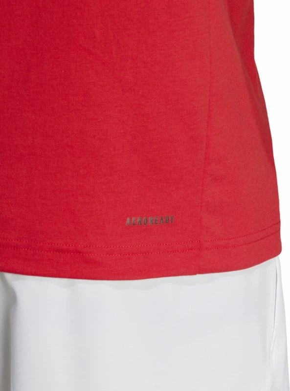 Maicë stërvitore për meshkuj adidas, e kuqe [Madhësia: S]