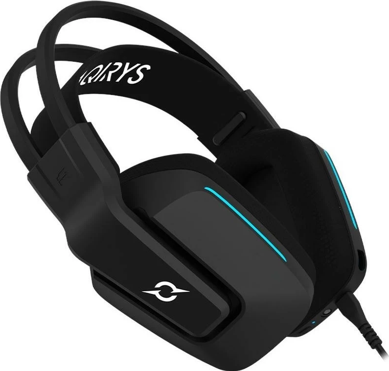 Kufje gaming Aqirys Alya 7.1 VS, me mikrofon të ndashëm, 7.1 surround, të zeza