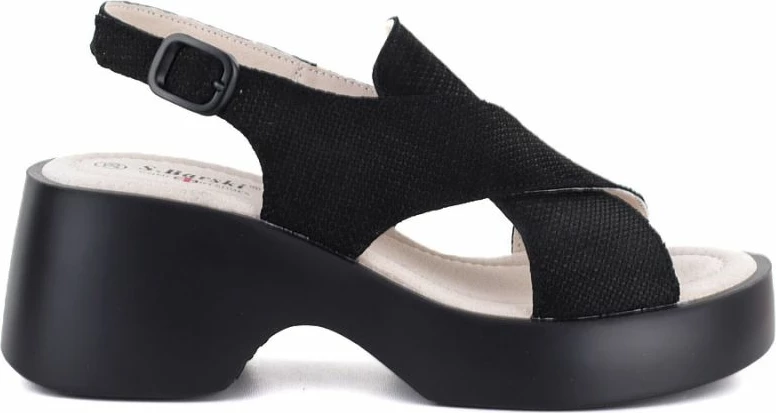 Sandale për femra S.Barski 7005, të zeza