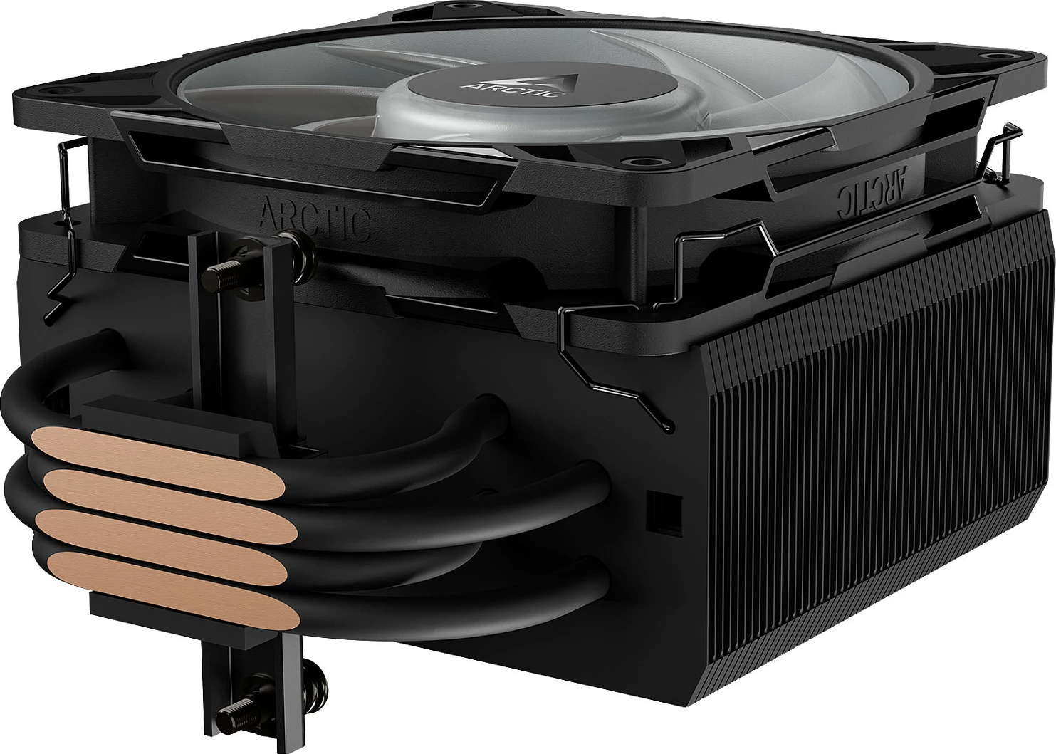 Ftohës CPU ARCTIC Freezer 36-S A-RGB, 120mm PWM, LGA1851/LGA1700/AM4/AM5, i zi