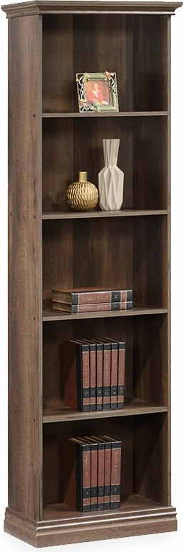 Raft librash Mozart, ngjyrë arre, 60x34,5x202,5cm