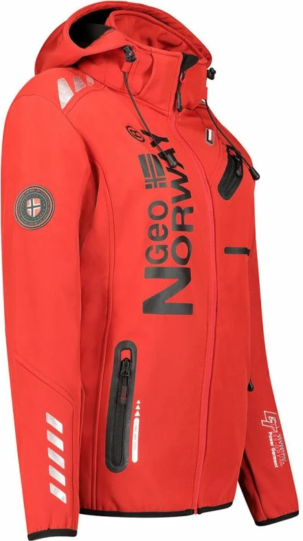 Jakne softshell për femra Geographical Norway, e kuqe [Madhësia: XL]