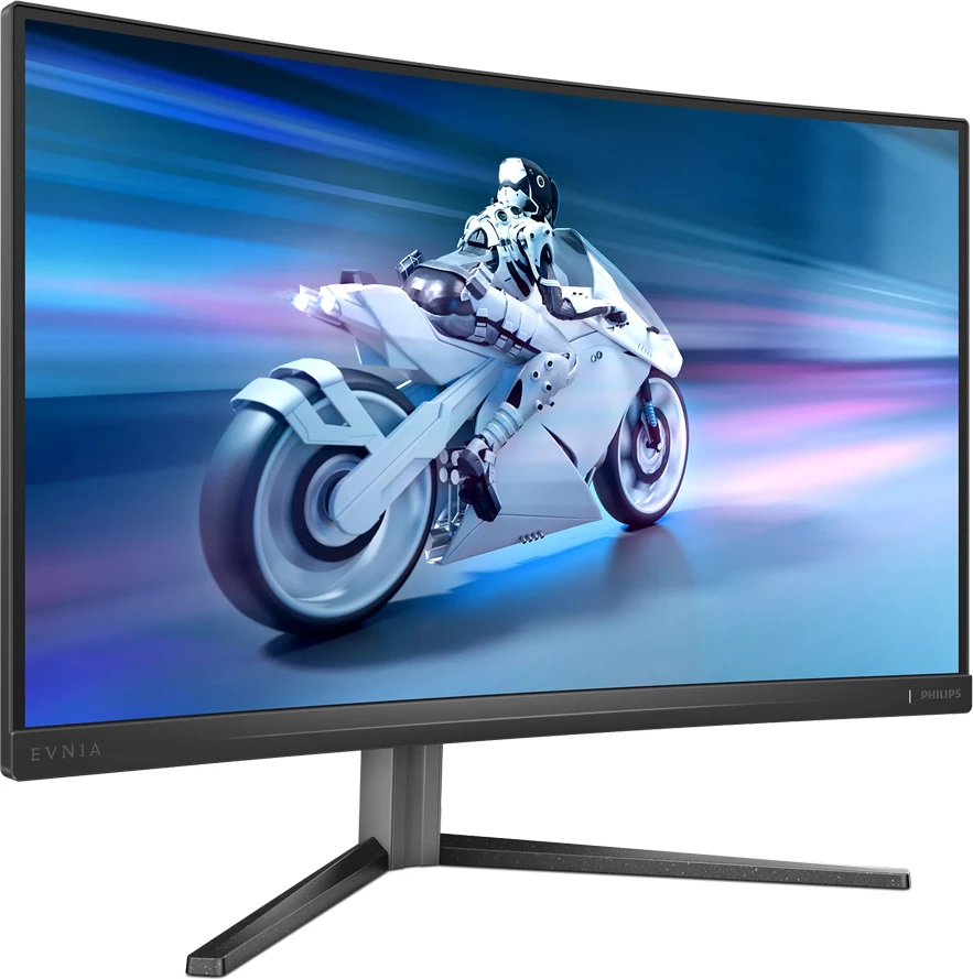Monitor PHILIPS Evnia 5000 27M2C5200W 27" Curved VA Full HD 280Hz 0.3ms HDR10, gri slate