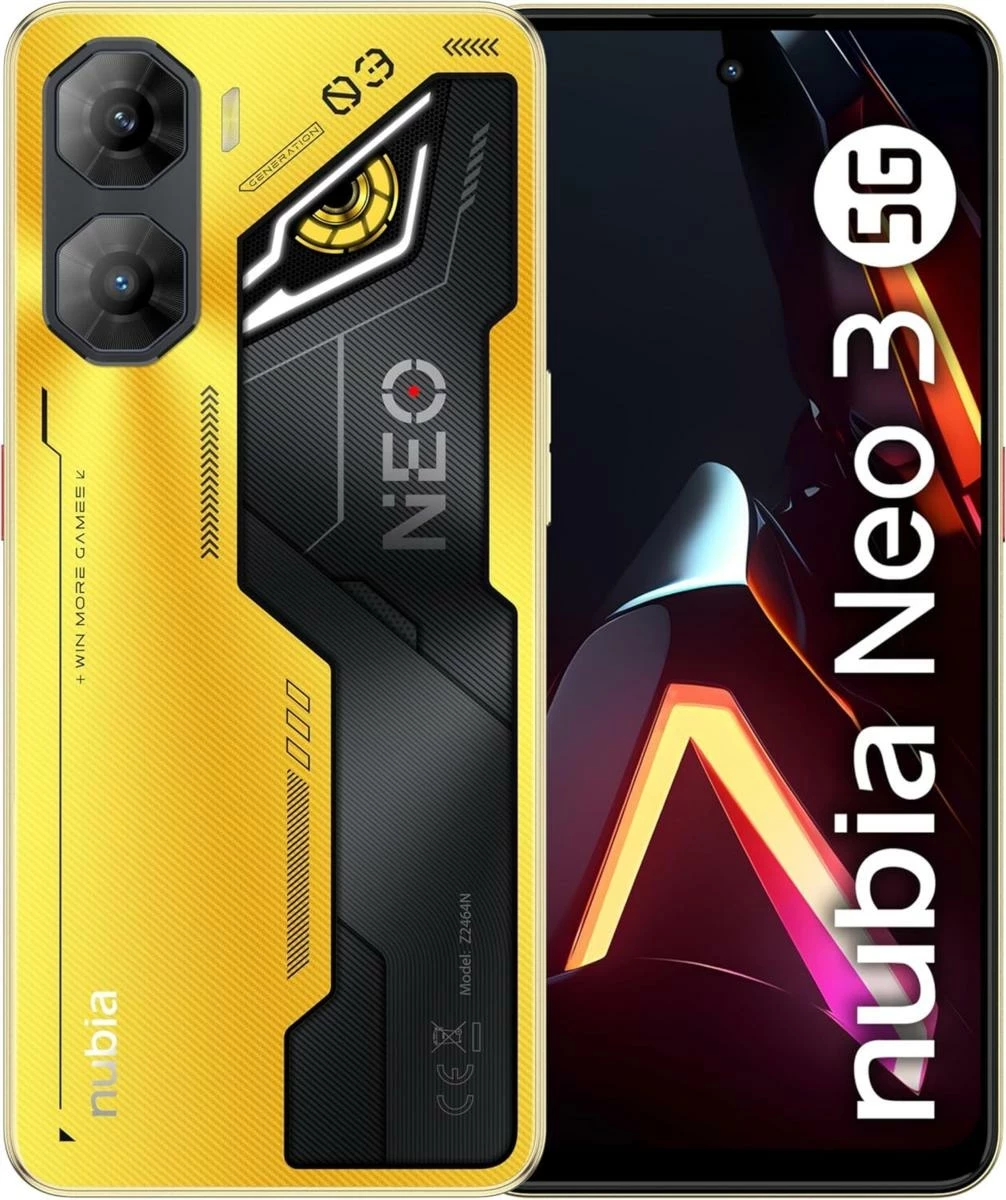 Celular ZTE Nubia Neo3 8+256GB 5G Titanium Gold