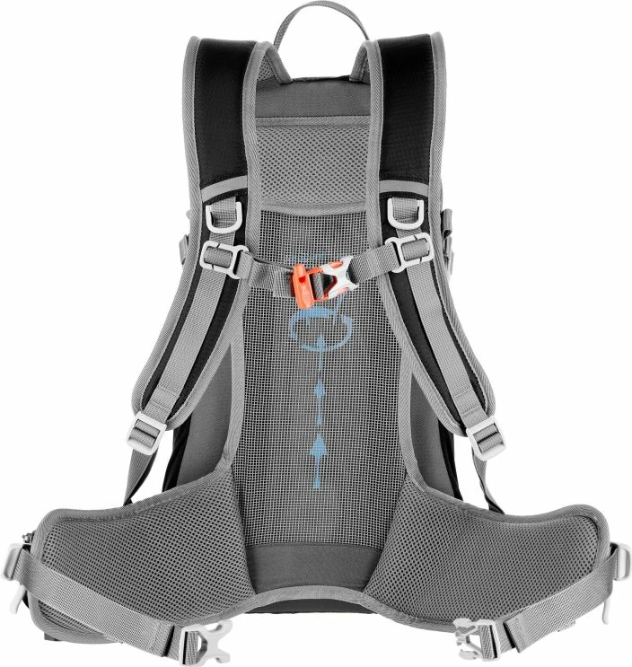 Çantë shpine turistike Nils Extreme NC1950 Black Cavern, e zezë