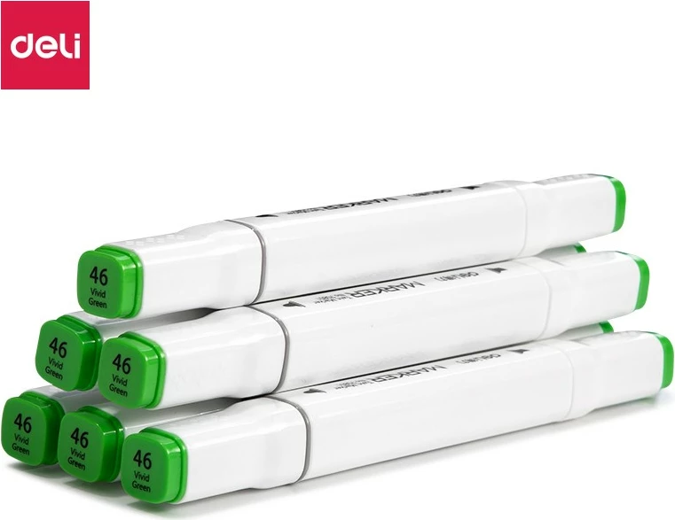 Deli Sketch Marker Me Cope Vivid Green 46