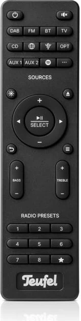 CD-Receiver Teufel KOMBO 62 Mk2, Bluetooth, Wi-Fi, DAB+, i zi