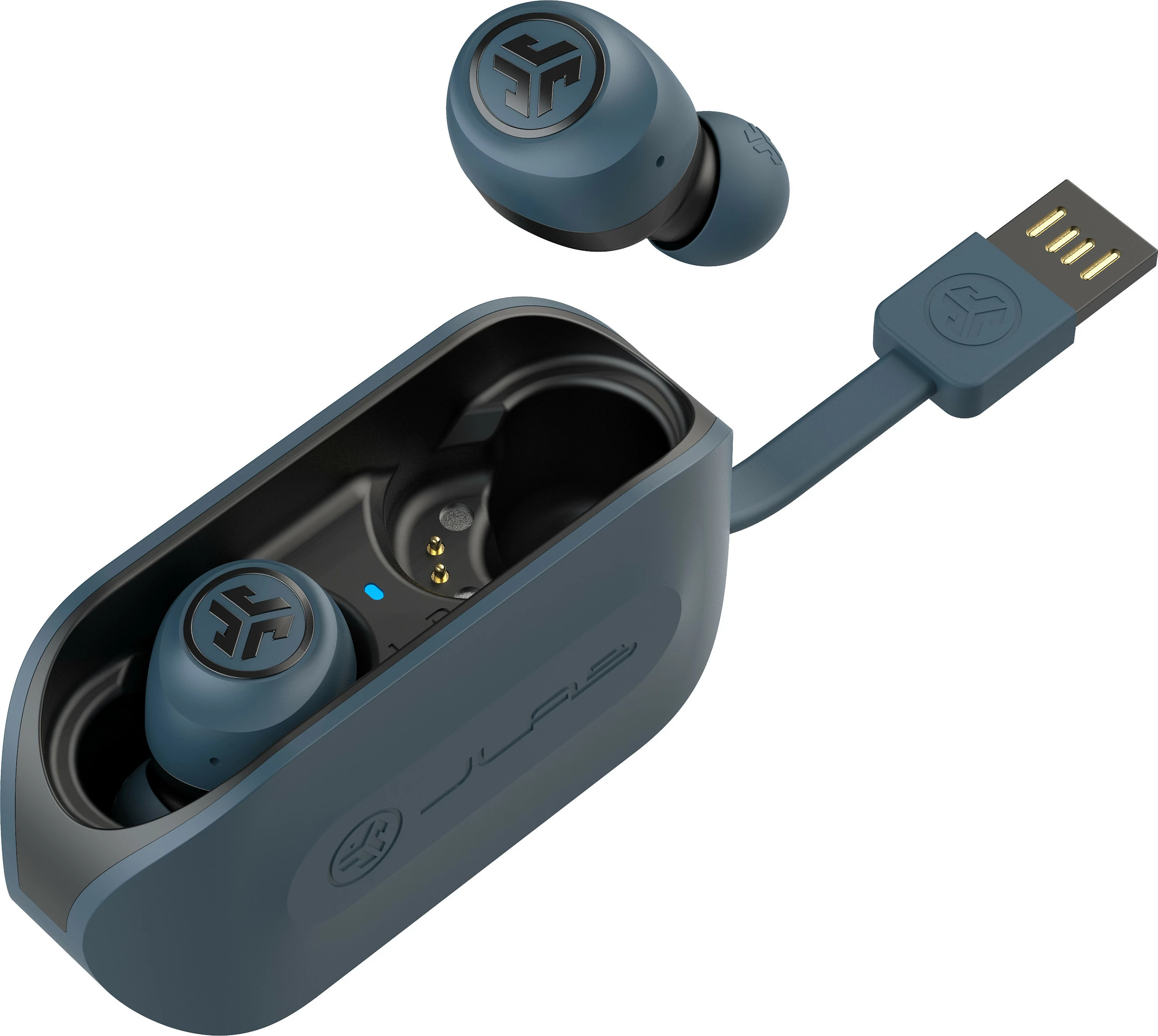 Kufje JLab GO Air True Wireless, Bluetooth 5.0, 20+ orë, Navy