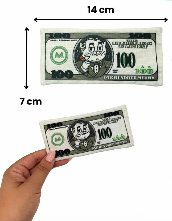 Lodër për mace, Paws & Whiskers, Miyav 1013, e bardhë, 14x7cm