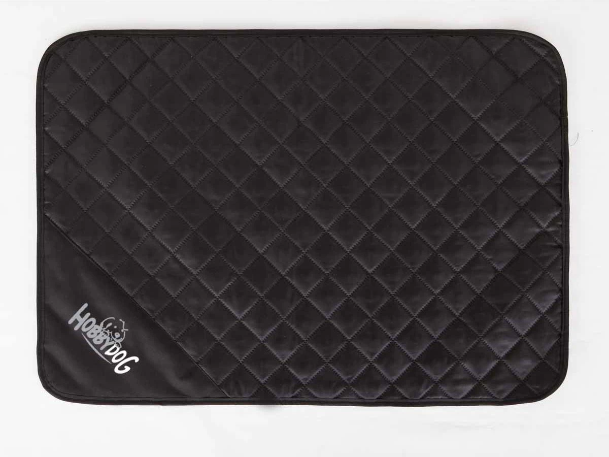 Matrac për qen Hobbydog Mata Slim M 50x70 cm, i zi