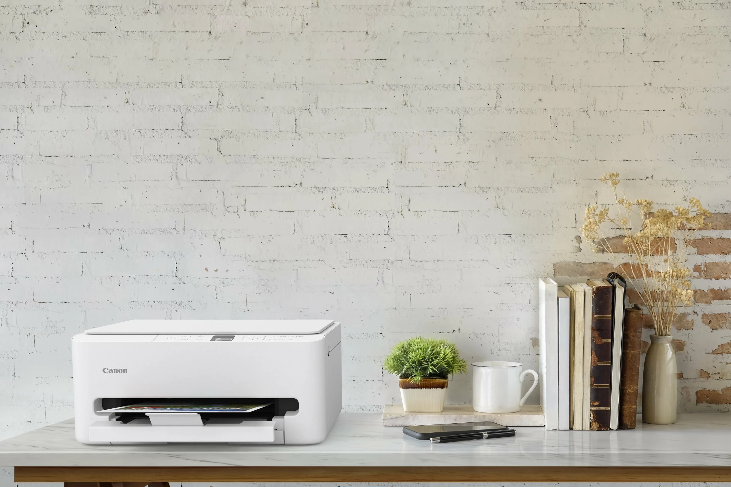 Pajisje multifunksionale inkjet Canon PIXMA TS6550i 7179C006, A4, Wi‑Fi, duplex, e bardhë