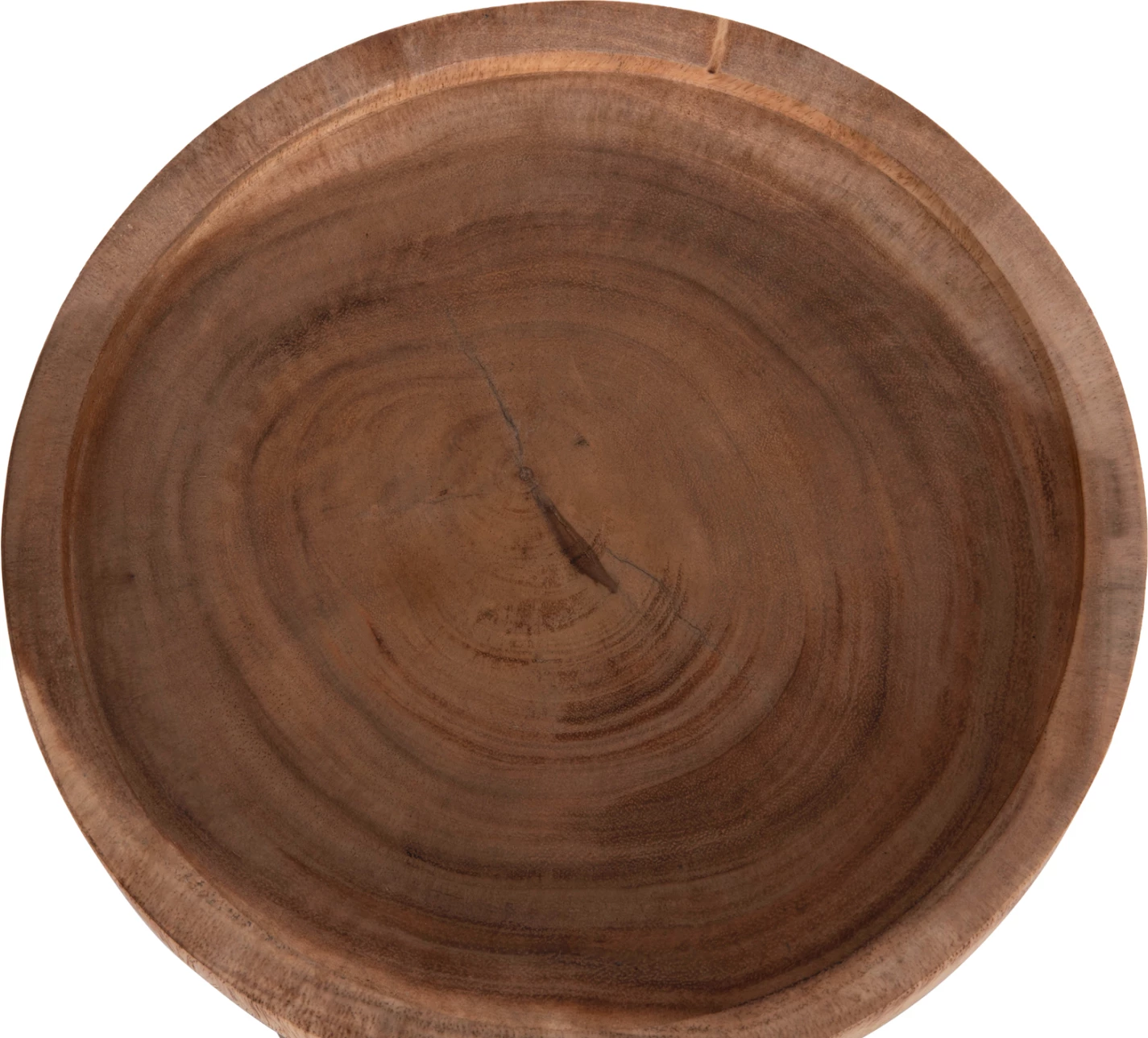 Tavolinë anësore LOKI, dru suar i fortë, ngjyrë natyrale, FH9899.11, 30x50cm