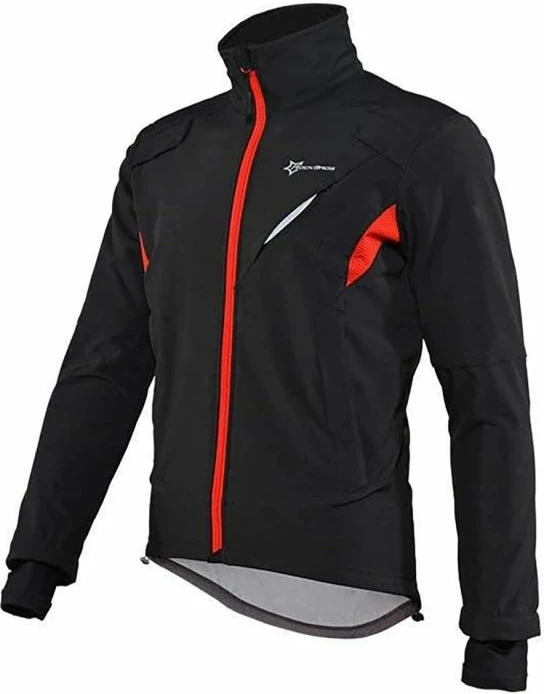 Jakne kundër erës për çiklizëm Rockbros YPW021, e zezë XL