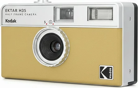 Aparat fotografik Kodak Ektar H35, half-frame 35mm film, Sand