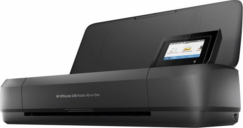 Printer multifunksional portativ HP OfficeJet 250 Mobile (CZ992A), A4, Wi‑Fi Direct, Bluetooth, USB, bateri e integrume, i zi