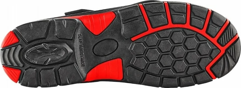 Çizme sigurie pune VM Footwear Bolton 5080-S3L, nr. 45, zi-kuqe
