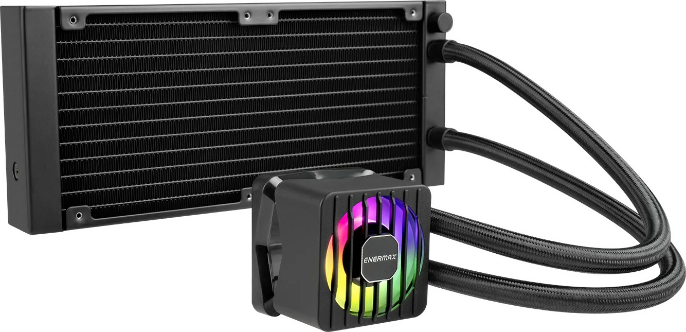 Ftohës uji Enermax LIQMAXFLO ELC-LMF240-ARGB, 240mm, RGB, i zi