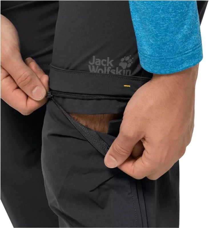 Pantallona për meshkuj Jack Wolfskin, të zeza