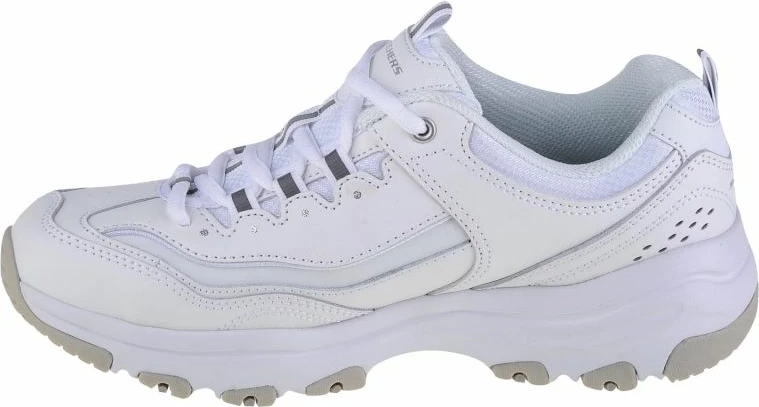 Këpucë Skechers, të bardha