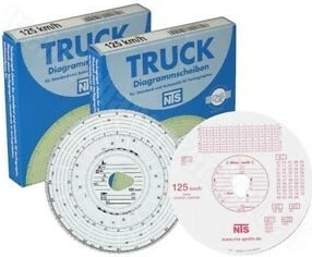 Trake Tahografit Dardhe Truck 100 Pcs.