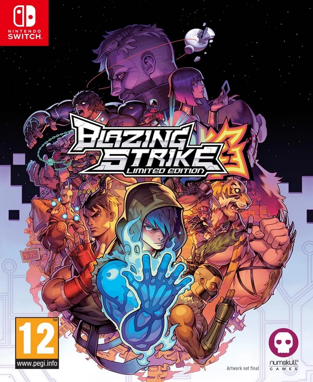 Video lojë Numskull Games Blazing Strike Limited Edition për Nintendo Switch, PEGI 12